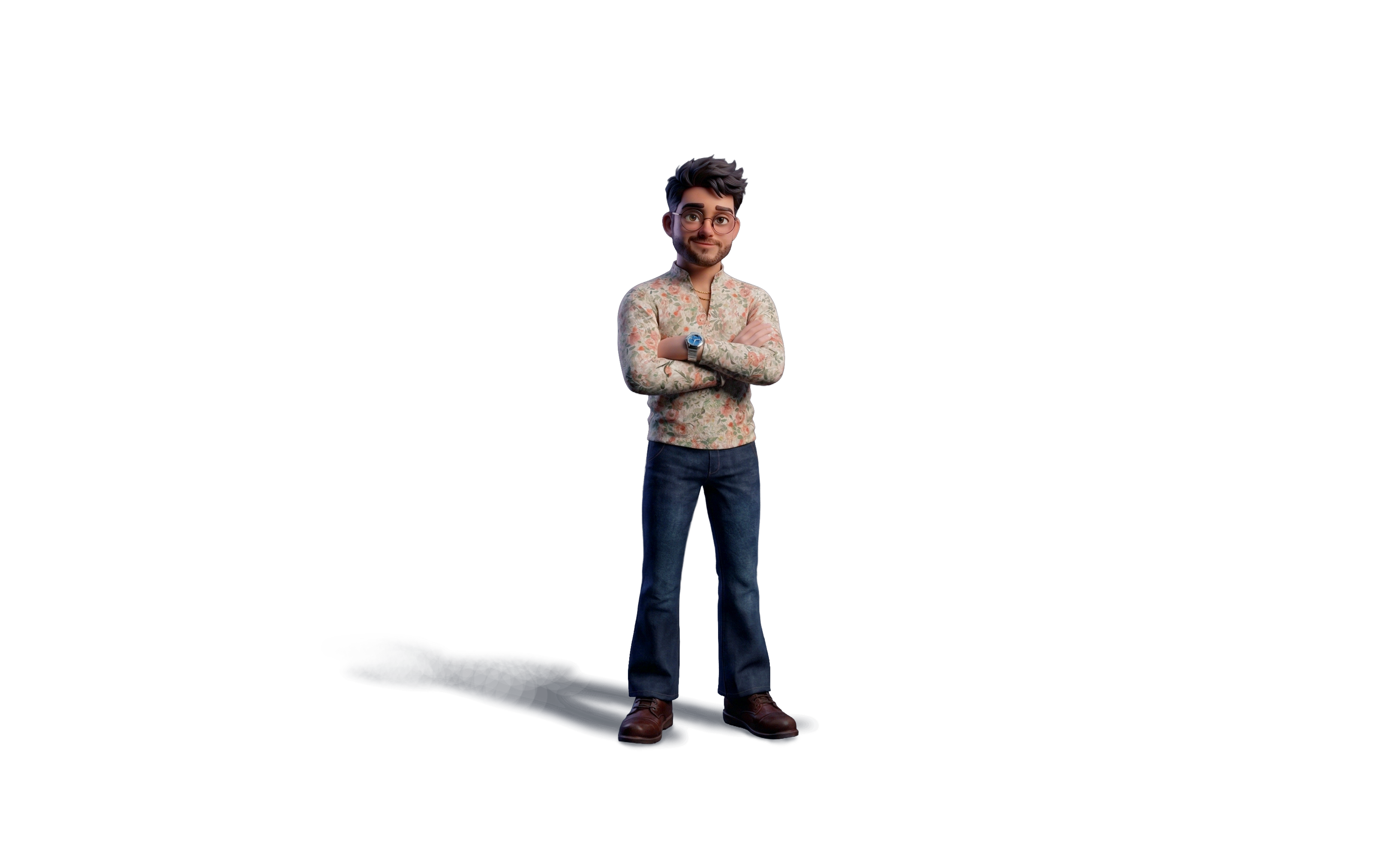 Abhishek 3D Character